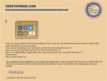 Tablet Screenshot of hereticpress.com
